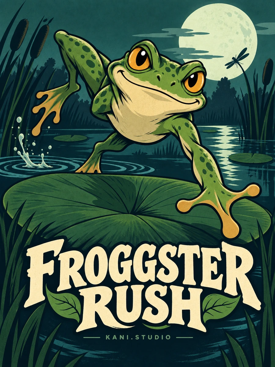 FROGGSTER RUSH artwork